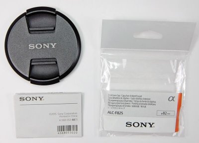 SONY  Bouchon Avant d'objectif ALC-F82S 82&nbsp;mm Noir