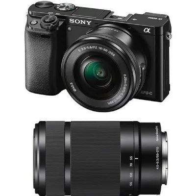 SONY  hybride a6000 noir 18-50 55-210