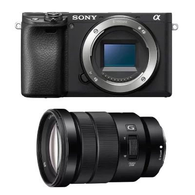SONY  Hybride ALPHA 6400 NOIR + Objectif 18-105mm G f/4 Garanti 3 ans 