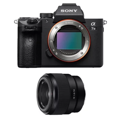 SONY  PACK  ALPHA 7 III + FE 50mm f/1.8
