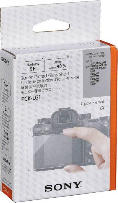 SONY  prot&egrave;ge &eacute;cran pck-lg1 pour a9, a7 III, rx10m4, rx100 vi