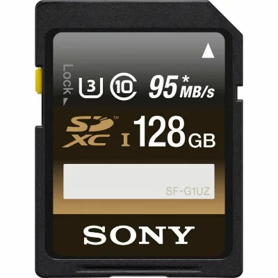 SONY  SF-G1UZ - Carte m&eacute;moire flash - 128 Go - UHS Class 3 / Class10 - SDXC UHS-I
