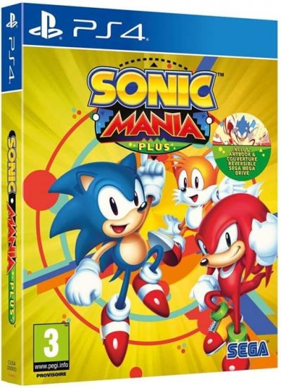 Sony Sonic Mania Plus, PS4 Standard+DLC PlayStation 4 - Neuf