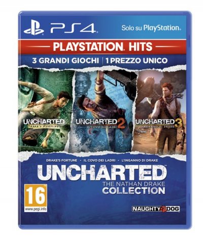 Sony Uncharted : La collection Nathan Drake, PS Hits, PS4 PlayStation 4