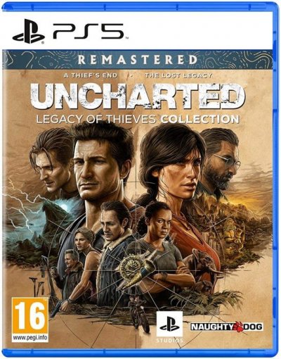 Sony Uncharted: Raccolta L'eredit&agrave; Dei Ladri Collezione Inglese, Ita Playstation 5