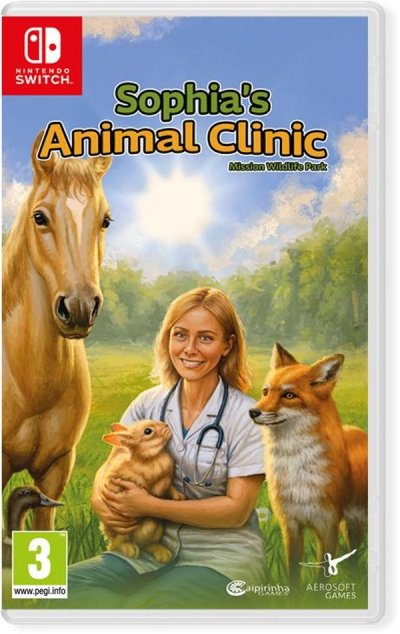 JUST FOR GAMES MAXIMUM ENT. Sophia's Animal Clinic Mission Wildlife Park Nintendo Switch