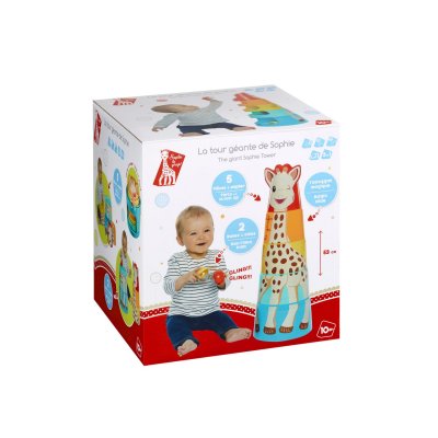 VULLI SOPHIE LA GIRAFE La tour g&eacute;ante
