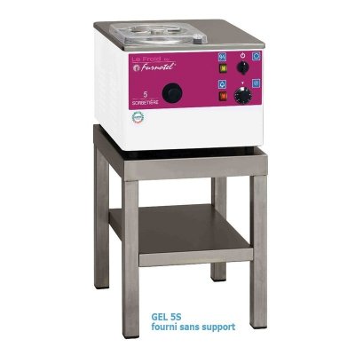 FURNOTEL Sorbeti&egrave;re &agrave; extraction manuelle S&eacute;rie gel 5 litres / heure 