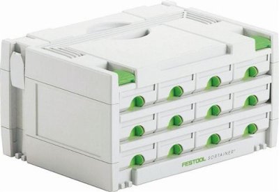 FESTOOL Sortainer  SYS3-SORT/12 - 12 tiroirs - 491986