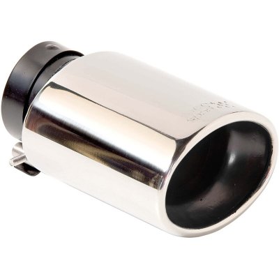 ADNAUTO Sortie Echappement DTM1 Universelle -Inox- Interieur- 62mm. Exterieur- 117x85mm. Longueur- 165mm