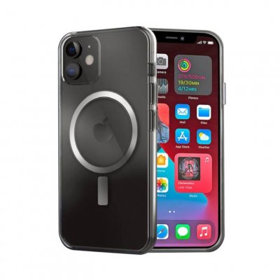 SO SEVEN SOSEVEN Mag Case Coque transparente pour Iphone 12/12 pro