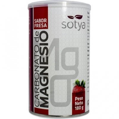 SOTYA  fraise fraise carbonate de magn&eacute;sium 180g