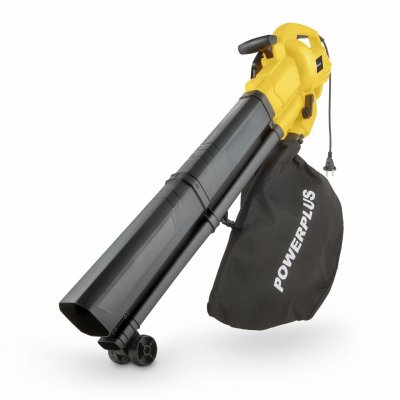 POWERPLUS Souffleur aspirateur &eacute;lectrique  POWEG4030 3300 W 40 L jaune et noir