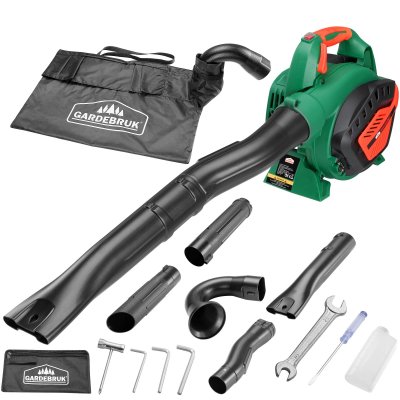 GARDEBRUK Souffleur de feuilles multifonction &agrave; essence 45L