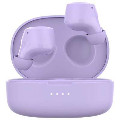 BELKIN SoundForm Bolt - Ecouteurs sans fil avec micro - intra-auriculaire - Bluetooth - mauve