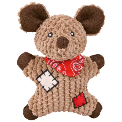 TRIXIE Souris Avec Chiffon, Tissu/Jute, 19 Cm - Mon Animalerie