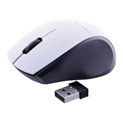 TNB Souris compacte sans fil MM240 - format mini - blanc