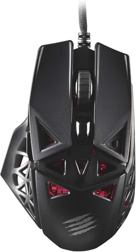 MAD CATZ Souris de gaming ergonomique USB optique noir 6 Boutons 12000 dpi ergonomique