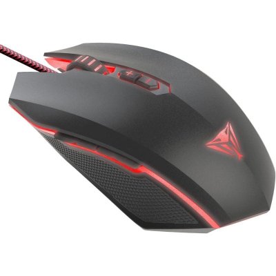 VIPER Souris de gaming  PV530OULK filaire optique &eacute;clair&eacute; noir, rouge