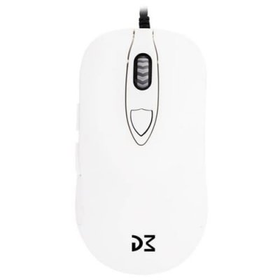 GENERIQUE Souris Dream Machines DM1 FPS Sans Fil USB Laser 6 Boutons Blanc
