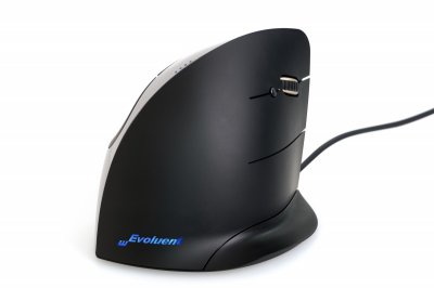 BAKKERELKHUIZEN Souris ergonomique  Evoluent C filaire optique ergonomique noir 
