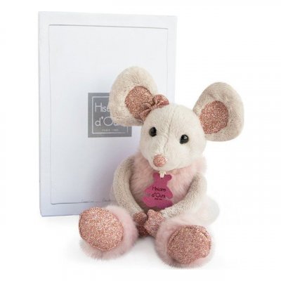 HISTOIRE D OURS Souris &eacute;toile Histoire d&rsquo;Ours PM 25 cm