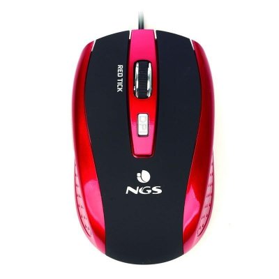NGS Souris filaire ergonomique red tick 800-1600 dpi 7566