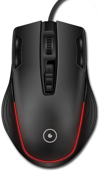 MUVIT Souris filaire gaming  6000 DPI Noir