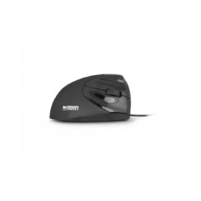 URBAN FACTORY Souris filaire verticale  Ergo Noir 