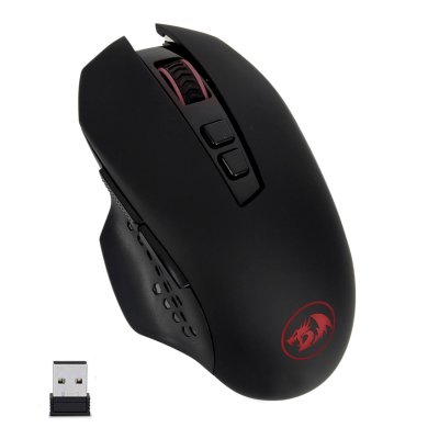 REDRAGON Souris Gamer  Gainer Wireless (m656) 7 Boutons, 4000 Dpi, Sans Fil 2,4ghz