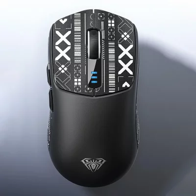 YONIS Souris Gamer Sans Fil Haute Pr&eacute;cision 10000dpi Rgb Multiconnexion Noir 