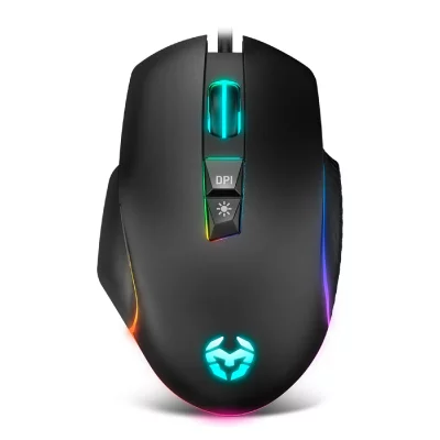 KROM Souris Gaming avec LED  Keos 6400 dpi RGB Noir