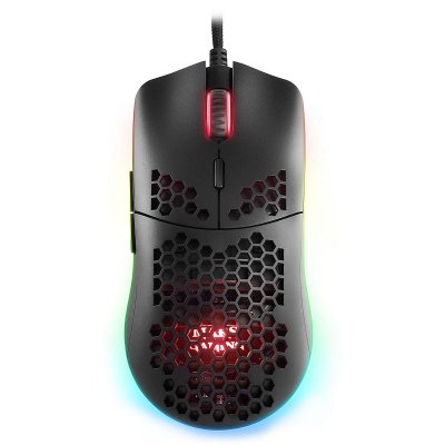 MARS GAMING Souris Gaming avec LED  MMAX Ultral&eacute;ger 12400 dpi Noir 