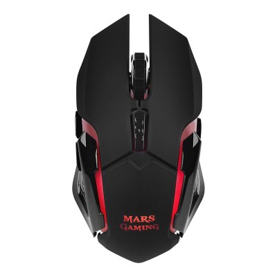 MARS GAMING Souris Gaming avec LED  MMW 3200 dpi Noir 
