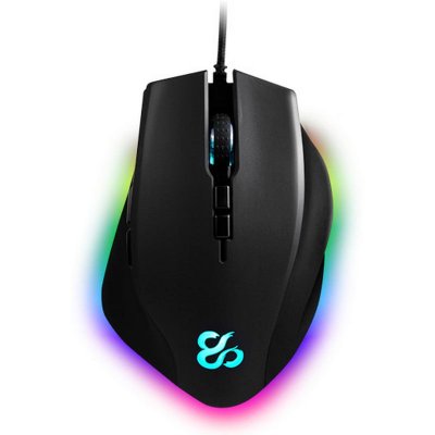NEWSKILL Souris Gaming avec LED  Habrok RGB 16000 dpi Noir
