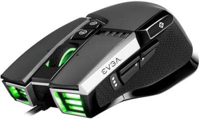 EVGA Souris Gaming  X17 903-W1-17GR-K3 Filaire USB 10 Boutons Gris 
