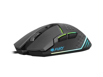 FURY Souris gaming filaire  Battler Noir 