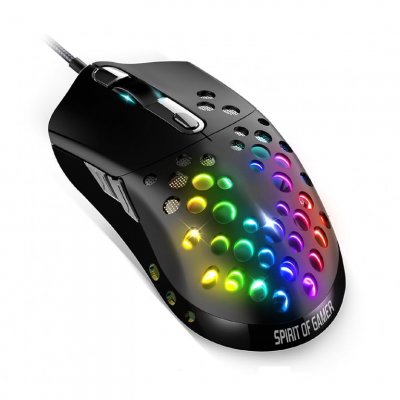 SPIRIT OF GAMER Souris gaming filaire  Elite-M80 Ambidextre 