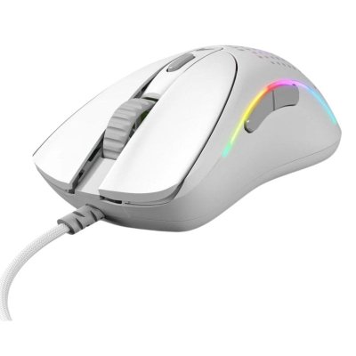 GLORIOUS Souris Gaming -  PC Gaming Race - Model D 2 blanc