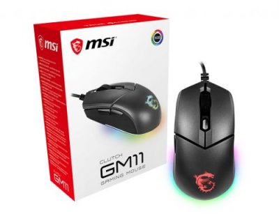 MSI Souris Gaming  Clutch GM11 Noir