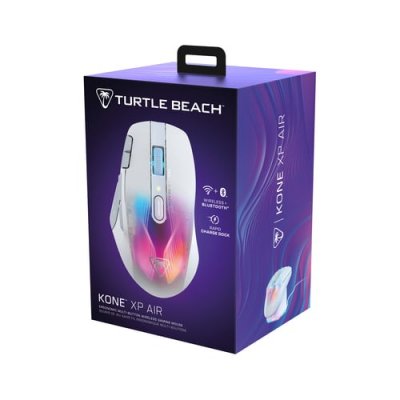 TURTLE BEACH Souris Gaming RGB Ergonomique  Kone XP Air Blanc