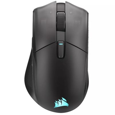CORSAIR Souris gaming sans fil et filaire Bluetooth  Harpoon RGB v2 Wireless Noir
