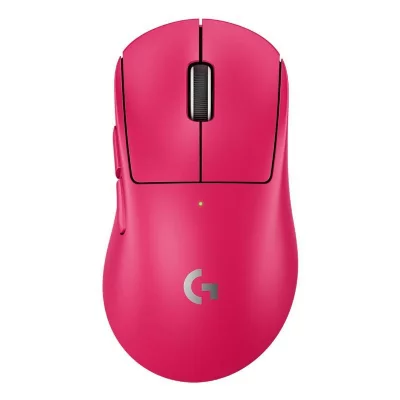YONIS Souris Gaming Sans Fil Ultra-l&eacute;g&egrave;re Avec Capteur Hero 2 Jusqu'&agrave; 44000 Dpi Rose 2 