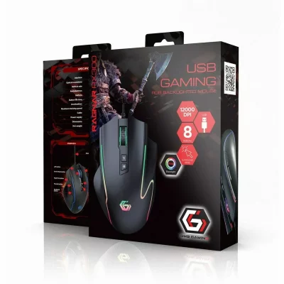 GEMBIRD Souris  MUSG-RAGNAR-RX300 Noir 