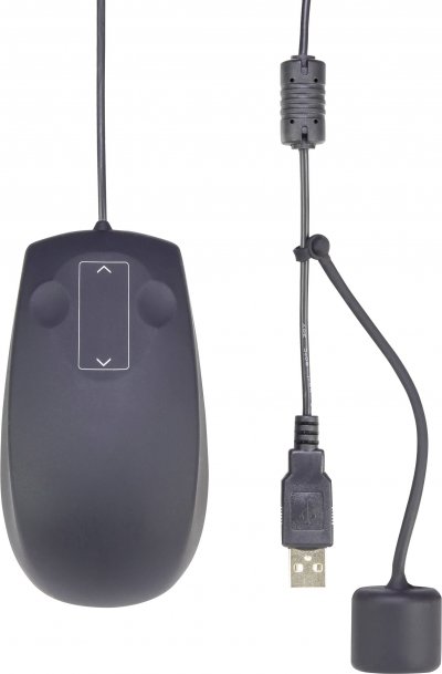 RENKFORCE Souris laser  IP68 Industrial noir