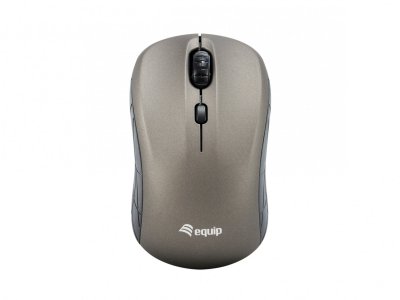 EQUIP Souris mini sans fil  life optique 4 boutons scroll gris 1600dpi