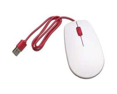 RASPBERRY PI FOUNDATION Souris Officielle Filaire &Agrave; Molette Raspberry Pi &Agrave; 3 Boutons