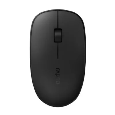RAPOO Souris optique sans fil Multi mode 2,4GHz/BT 3 .0/BT 4 .0 M200 Silent Noir,  