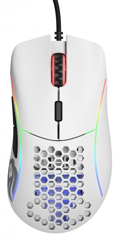 GLORIOUS Souris PC  Model D - Blanc Mat - GD-WHITE