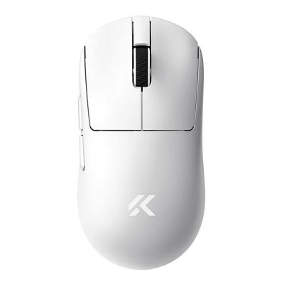 MCHOSE Souris PC  A7 V2 Ultra Lightweight - Sans fil - Blanc
